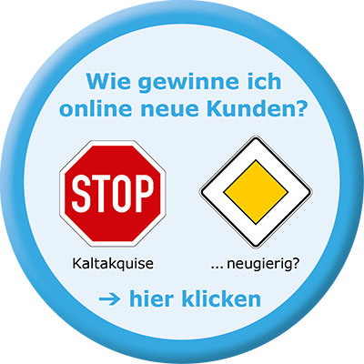 Wie gewinne ich online neue Kunden ohne Kaltaquise